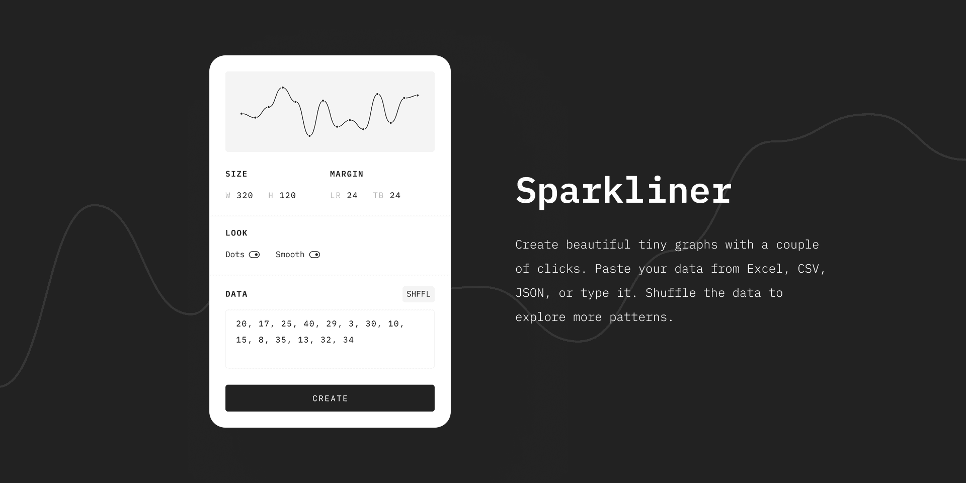 Sparkliner Figma plugin
