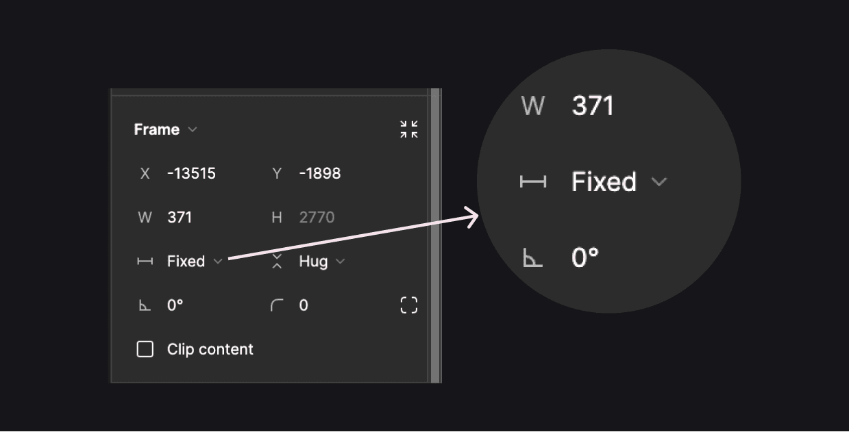 Duplicating desktop view and setting width to fixed