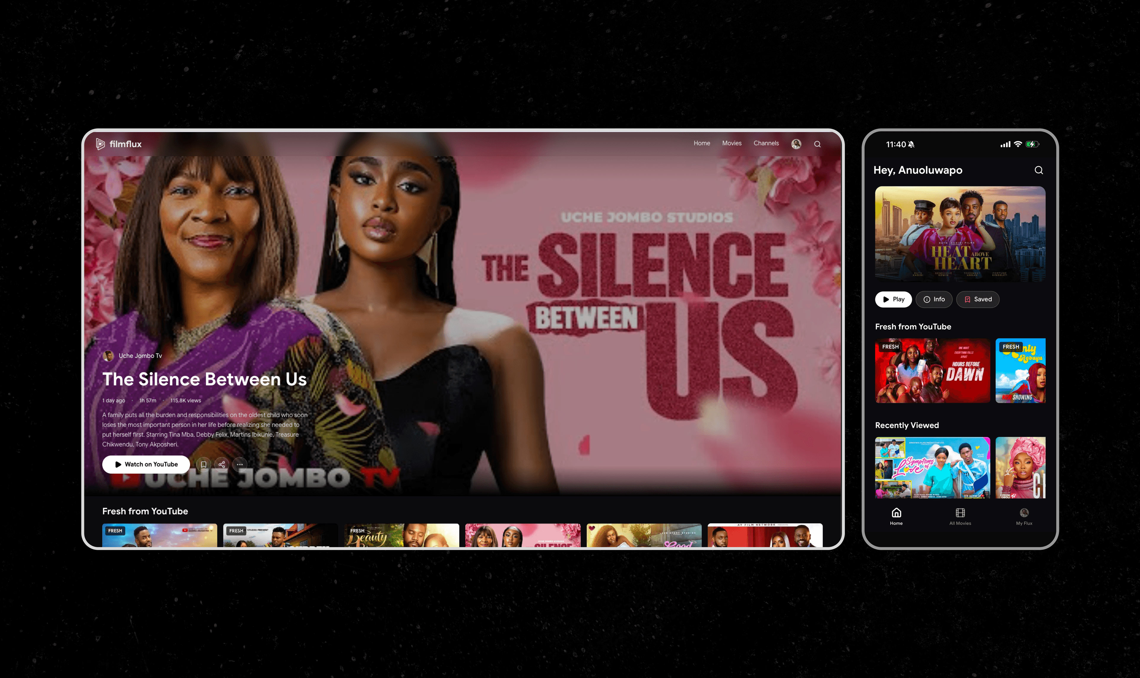 FilmFlux - Nollywood Film Discovery Platform