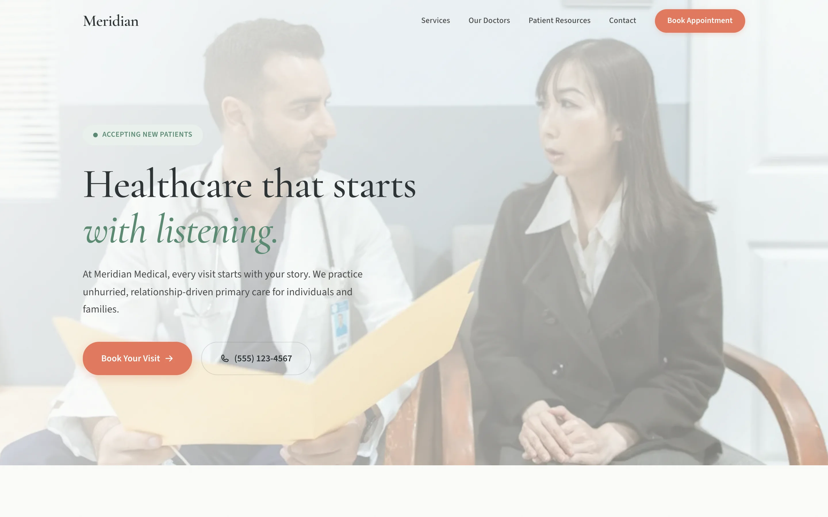 Meridian, Healthcare practice